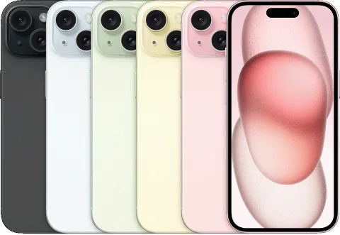 iPhone 15(Apple公式製品画像)