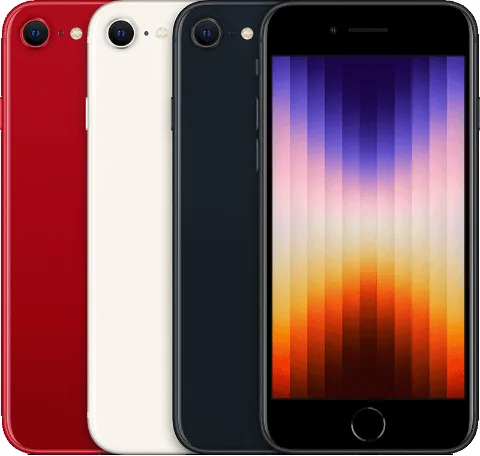 iPhone SE(第3世代)(Apple公式製品画像)