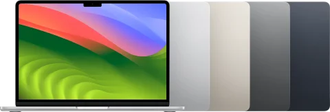 MacBook Air 13インチ(M3, 2024)(Apple公式製品画像)