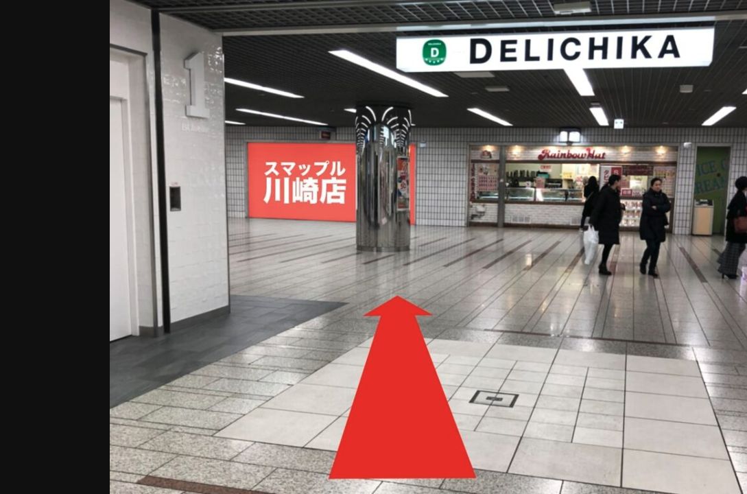 スマップル 川崎店の公式サイトに掲載された店舗・入口の画像