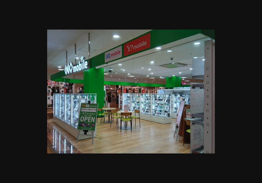 ゲオモバイル明石ビブレ店の公式サイトに掲載された店舗・入口の画像