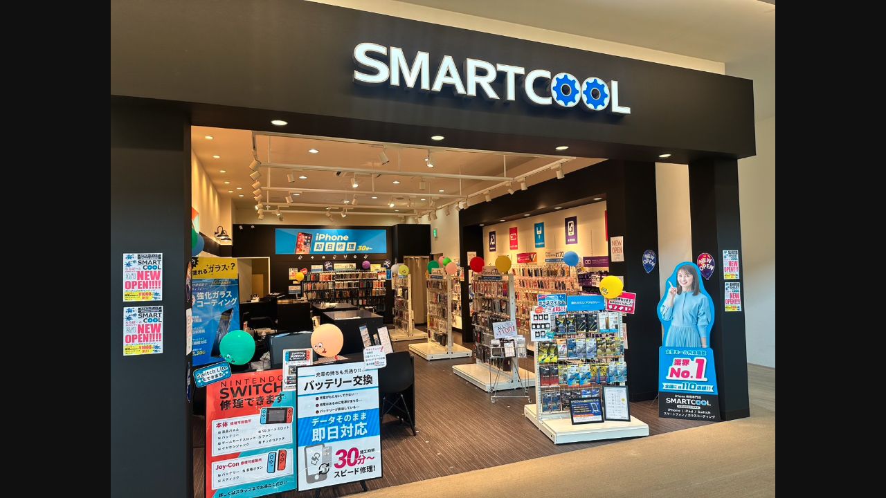 スマートクール ららぽーとEXPOCITY店の公式サイトに掲載された店舗・入口の画像
